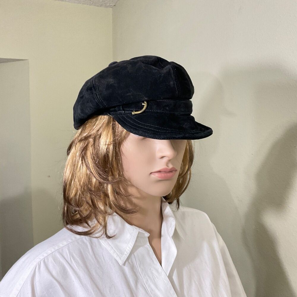 Nine West Black Cap with Gold Detail